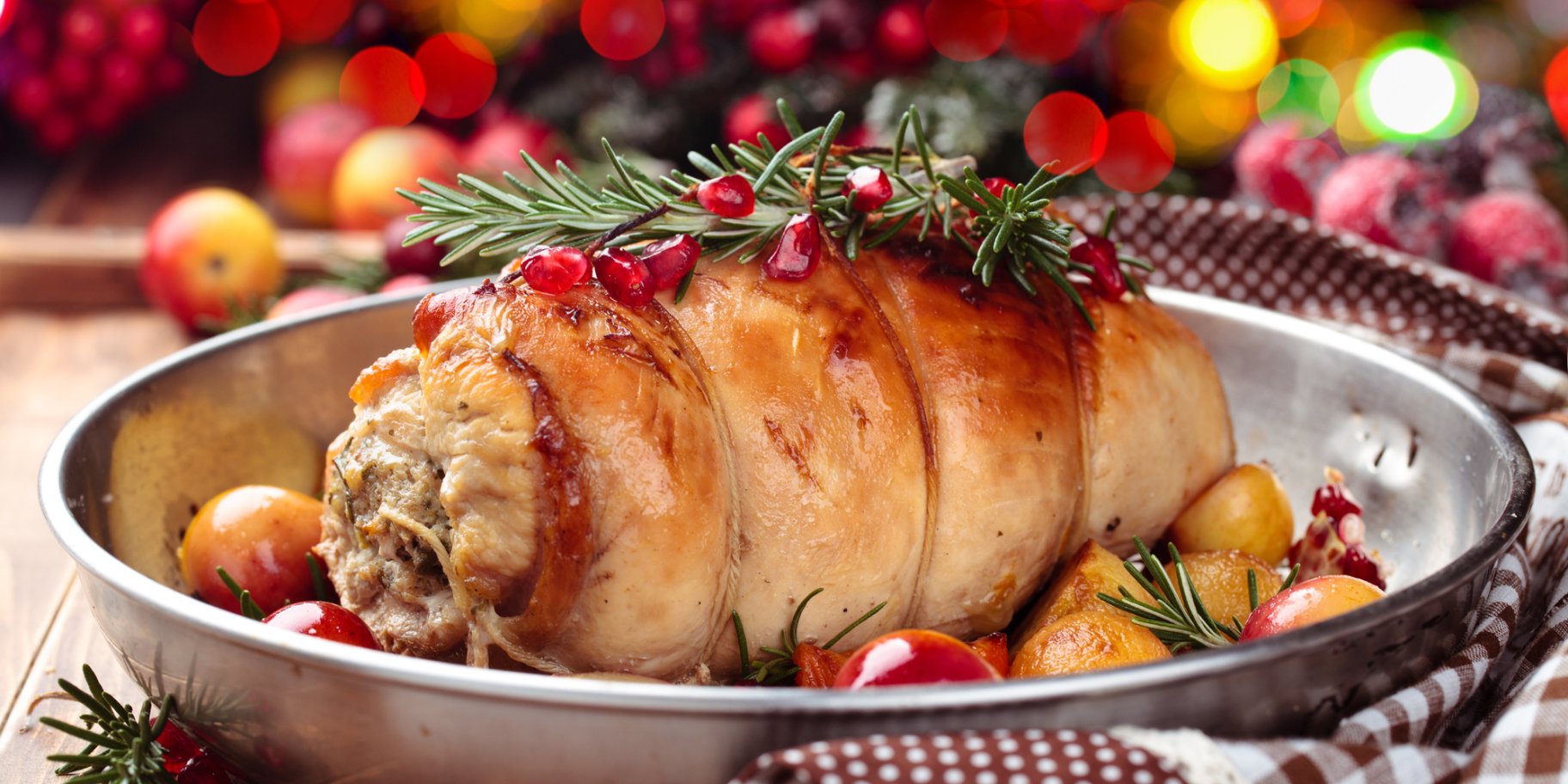 Pečena puretina s biljem kao savršen izbor